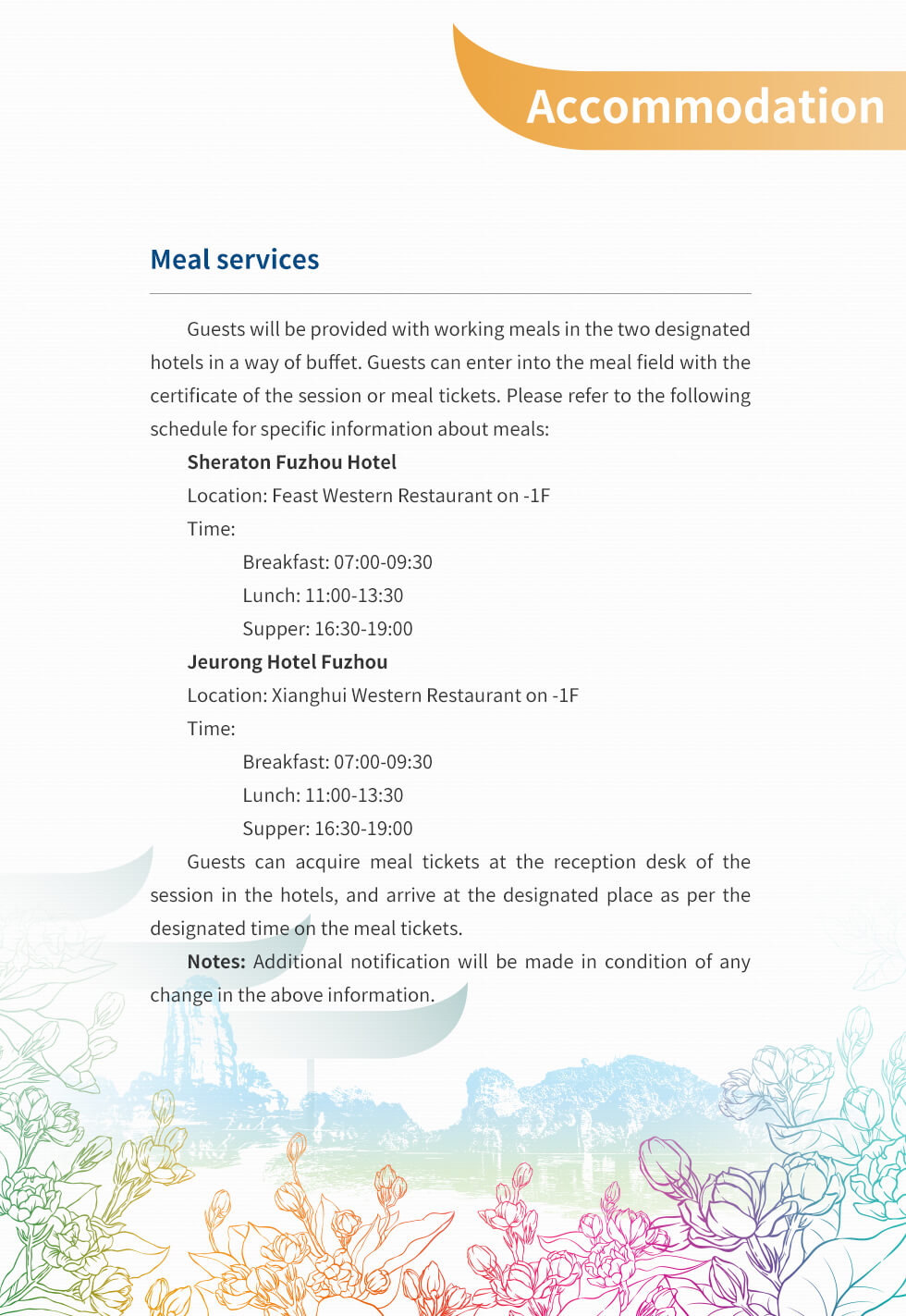 Logistical Support for the Extended 44th Session of the World Heritage Committee
