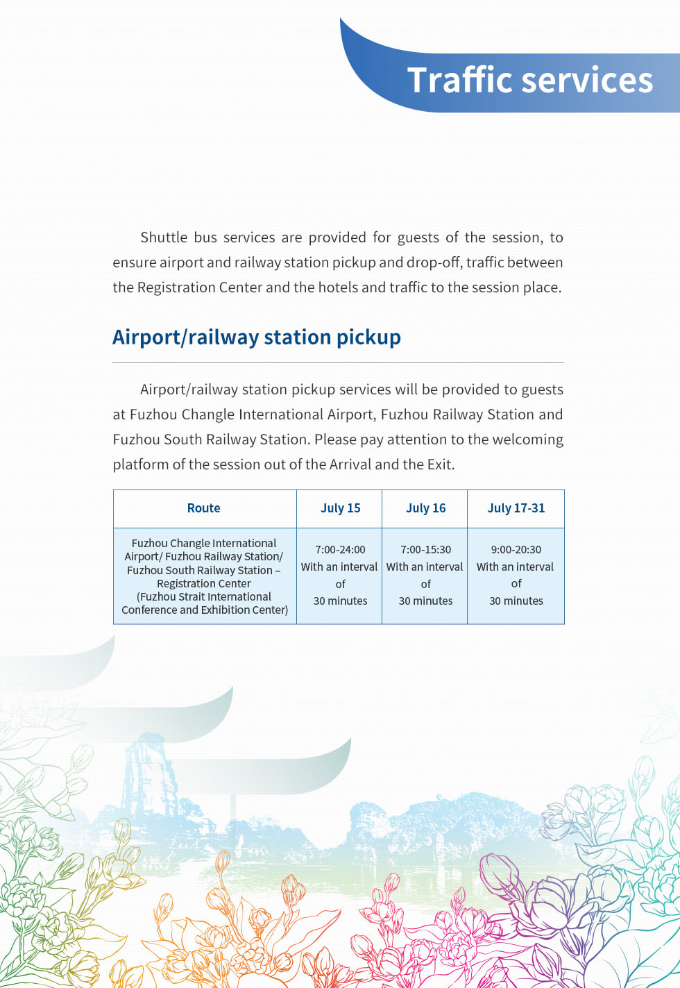 Logistical Support for the Extended 44th Session of the World Heritage Committee