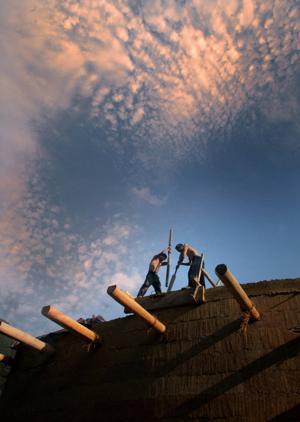 Savoir-faire architectural de Tulou de Hakka à Yongding