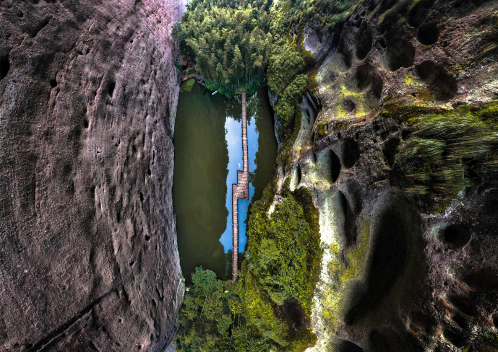 Les Danxia de Chine - Patrimoine naturel mondial de Taining dans le Fujian（grandes gorges de Zhaixia）